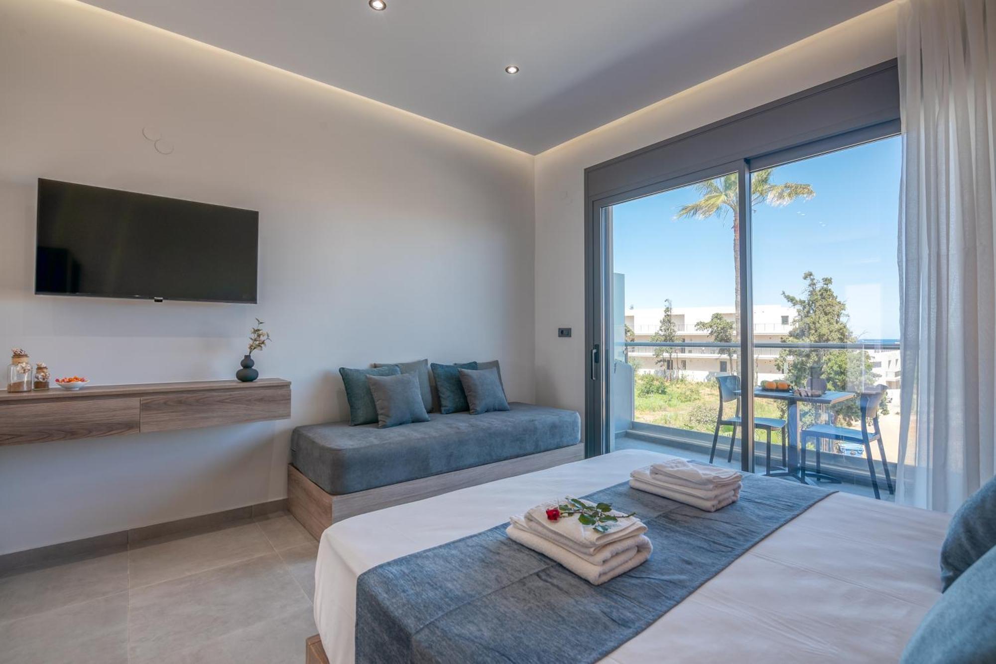 Litinakis Studios Sea View & Litinakis Studios Garden View 700 Meters Away Agia Marina Extérieur photo