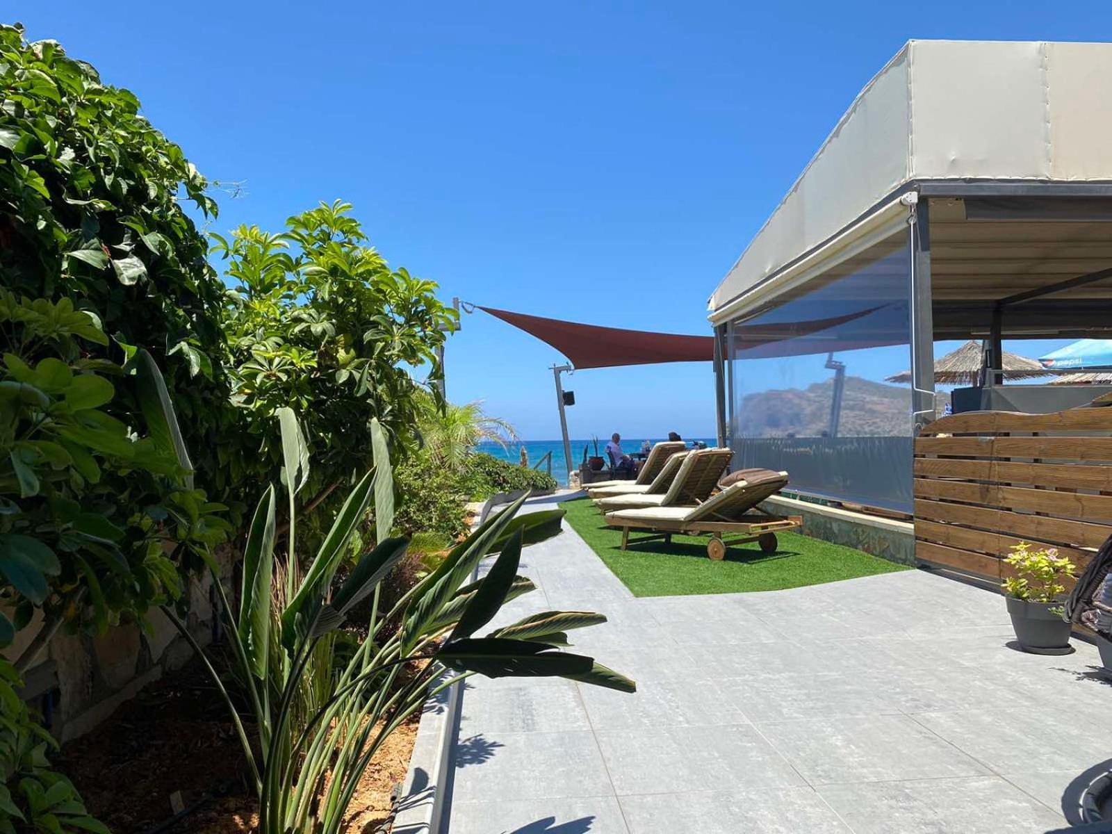 Litinakis Studios Sea View & Litinakis Studios Garden View 700 Meters Away Agia Marina Extérieur photo